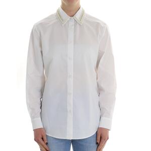 CAMICIA PERLE BIANCO